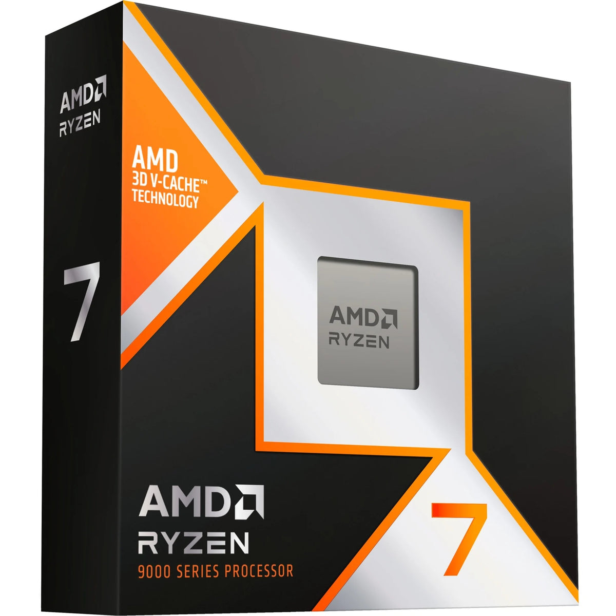 AMD Ryzen™ 7 9800X3D | 8 Kerne / 16 Threads | Zen 5 | 3D V-Cache™ Gen. 2 | 96 MB L3 | Boost bis 5,2 GHz | PCIe 5.0 | AM5 | Tray