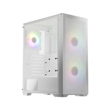 LC-Power LC-717W-ON | Midi-Tower Gaming Case | 3x ARGB Fans | Tempered Glass Side Panel | USB-C | ATX/mATX/Mini-ITX | White