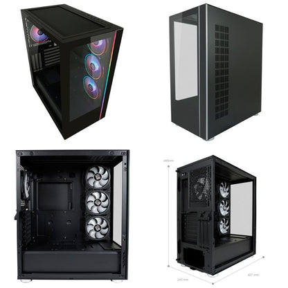 ezyPC Gaming PC Ryzen 5 7500F mit Palit RTX5060 Infinity 3 OC 8GB