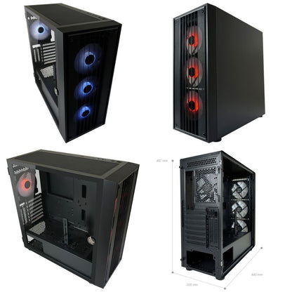 ezyPC Gaming PC Ryzen 5 7500F mit Palit RTX5060 Infinity 3 OC 8GB