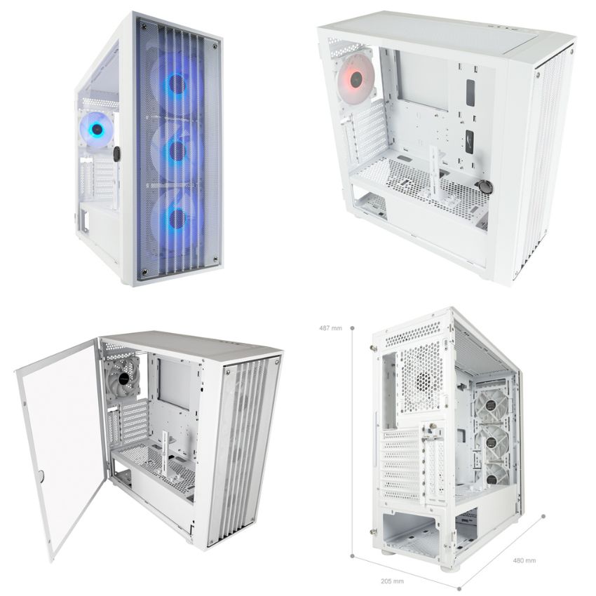 ezyPC Gaming PC Ryzen 7 9800X3D with Gigabyte RTX5070Ti Eagle OC ICE 16GB