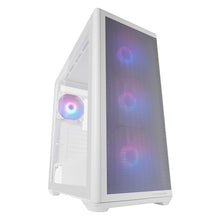 LC-Power LC-811W-ON | Midi-Tower Gaming Case | 4x ARGB Fans | E-ATX/ATX/mATX/Mini-ITX | 9 Fan Slots | USB-C | White