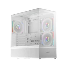 LC-Power LC-812W-ON | Midi-ATX Tower Gaming Case | BTF Compatible | 190mm CPU Cooler Height | 3 Fans | USB-C | White