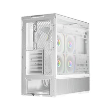 LC-Power LC-812W-ON | Midi-ATX Tower Gaming Case | BTF Compatible | 190mm CPU Cooler Height | 3 Fans | USB-C | White