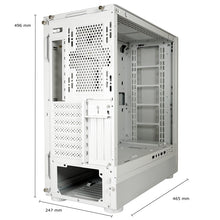 LC-Power LC-900W-ON | Midi-Tower Gaming Case | Fans not included | E-ATX/ATX/mATX/Mini-ITX | 12 Fan Slots | Mesh Front | White