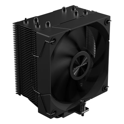 LC-Power LC-CC-120-B4 AERA | 120mm | 4x Kupfer-Heatpipes | FDB-Lager | 190W TDP | Schwarz