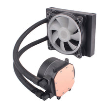 LC-Power LC-CC-120-LiCo-ARGB | 120mm AiO CPU Liquid Cooler | Illuminated Fan & Pump | Mainboard Sync | 180W TDP | ARGB