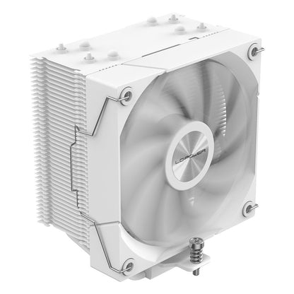 LC-Power LC-CC-120-W4 AERA | 120mm | 4x Kupfer-Heatpipes | FDB-Lager | 190W TDP | Weiß