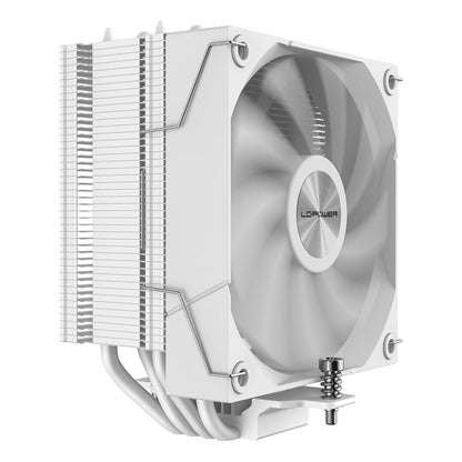 LC-Power LC-CC-120-W4 AERA | 120mm | 4x Kupfer-Heatpipes | FDB-Lager | 190W TDP | Weiß