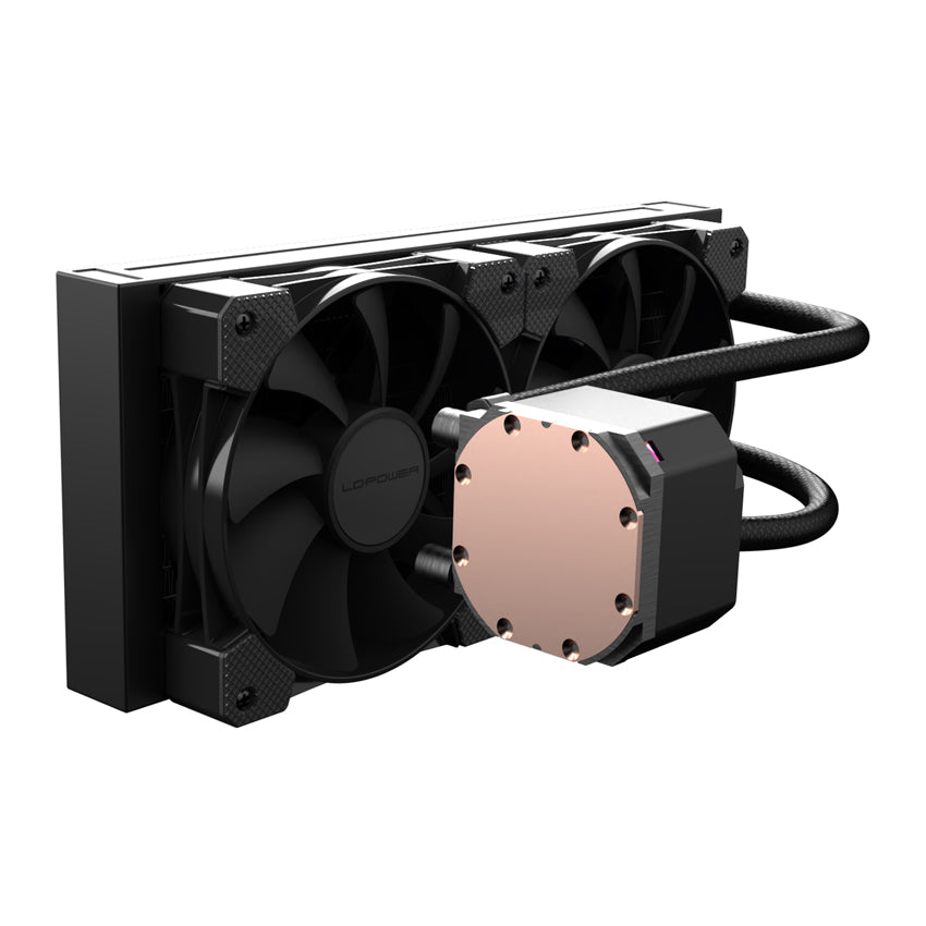 LC-Power LC-CC-240-B JetFlow | 240mm AiO CPU-Wasserkühlung | 2x 120mm | FDB-Lager | Keramikpumpe | 250W TDP