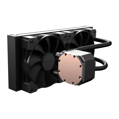 LC-Power LC-CC-240-B JetFlow | 240mm AiO CPU-Wasserkühlung | 2x 120mm | FDB-Lager | Keramikpumpe | 250W TDP