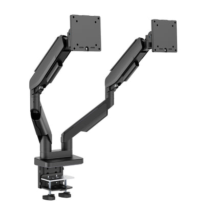 LC-Power LC-EQ-A34B-D FLEXX | Dual Monitor Arm | 2× up to 34″ | 2× up to 20 kg | Independent Positioning | Black