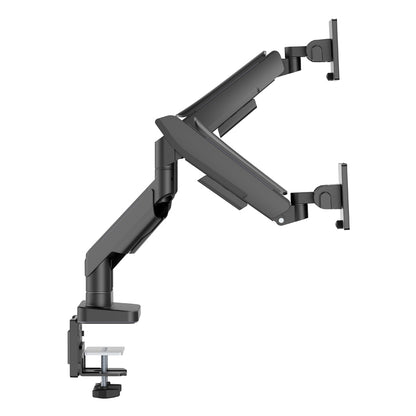 LC-Power LC-EQ-A34B-D FLEXX | Dual Monitor Arm | 2× up to 34″ | 2× up to 20 kg | Independent Positioning | Black