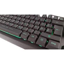 LC-Power LC-KEY-4B-LED | Illuminated USB Keyboard | 7 Color Options | Anti-Ghosting | N-Key Rollover | QWERTZ