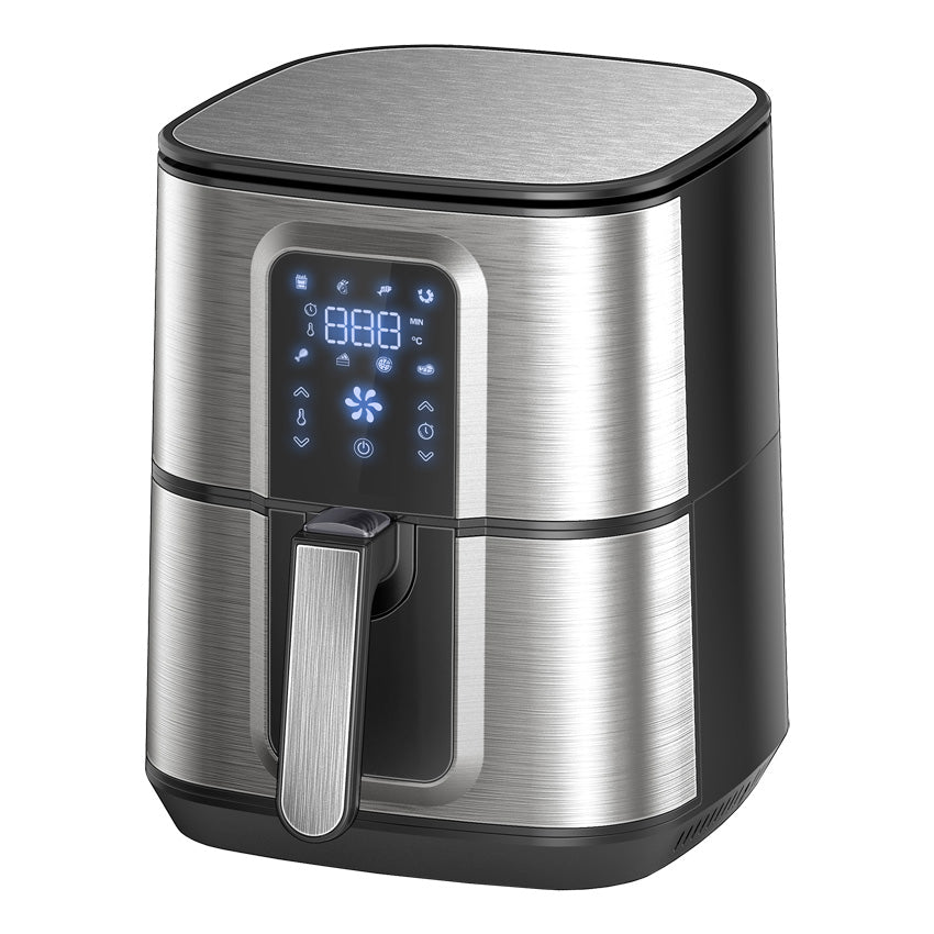Ozeanos OT-AF-55SM-DIGITAL | Heißluftfritteuse | 5,5 L | 1800 W | Digitales Touchpanel