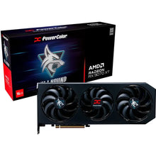 PowerColor Radeon RX 9070 XT Hellhound OC | 16GB GDDR6 | AMD RDNA 4 | Triple-Fan | Dual-BIOS | PCIe 5.0 | 4K/1440p Gaming | Ice-Blue LED