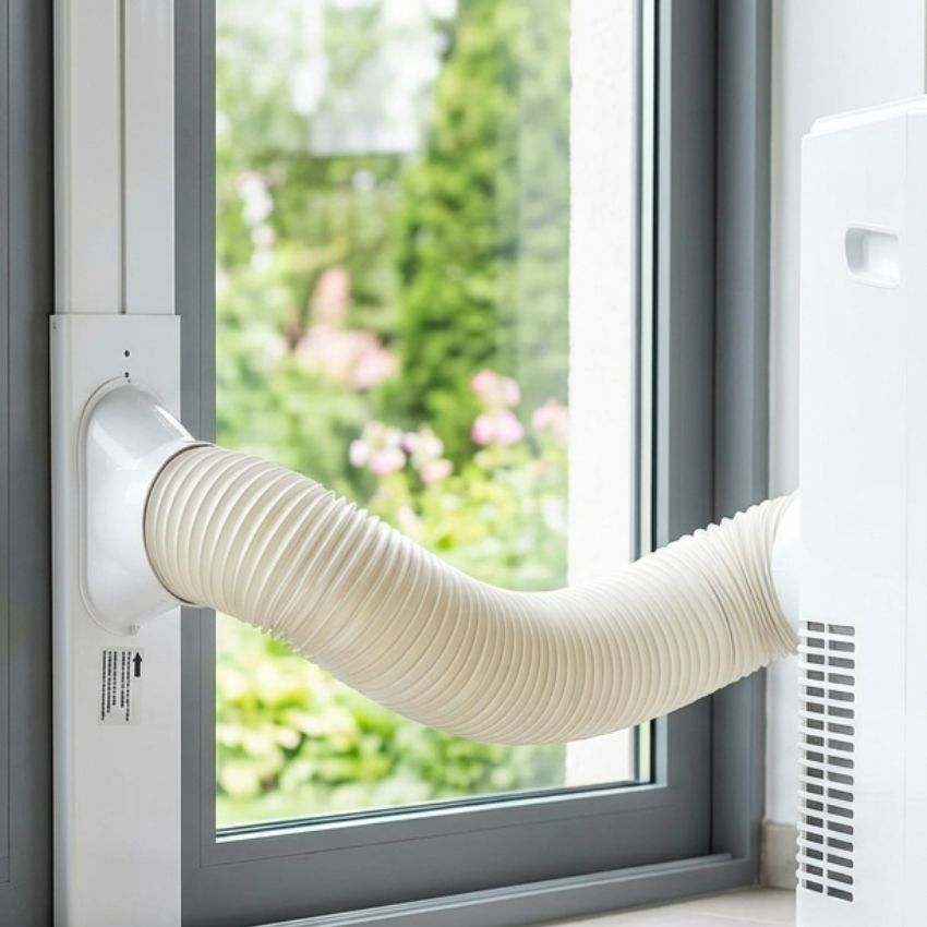 Fensterabdichtung für Schiebefenster | Längenverstellbares Fensterkit für mobile Klimageräte | kompatibel mit 7000 & 9000 Klimaanlage