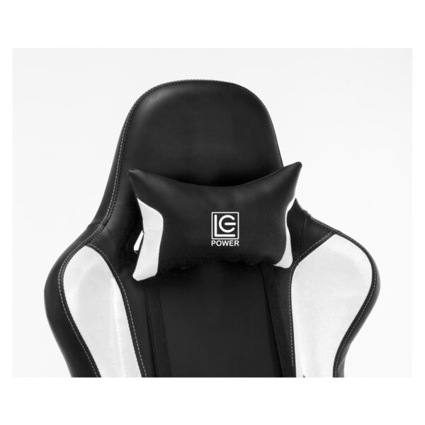 Ergonomischer Gaming Stuhl schwarz/weiss 600BW