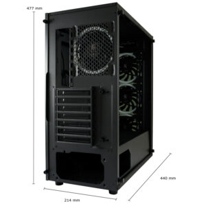 ATX Gaming Midi-Tower LC-Power Solar_System_X