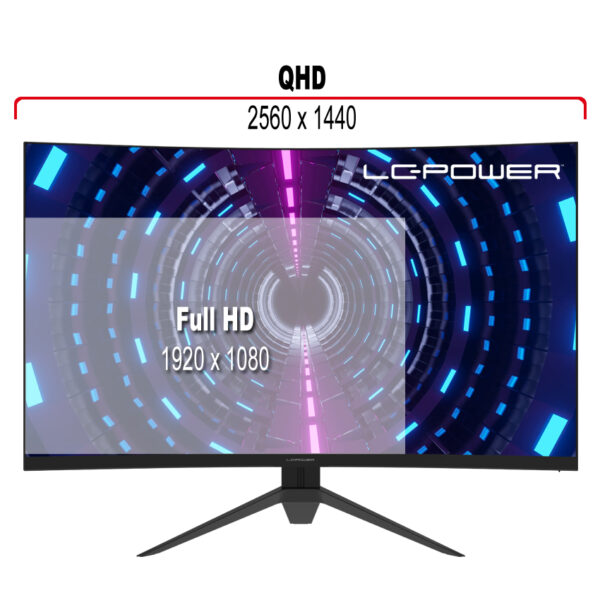 Curved Gaming Monitor 32 Zoll QHD 165 Hz